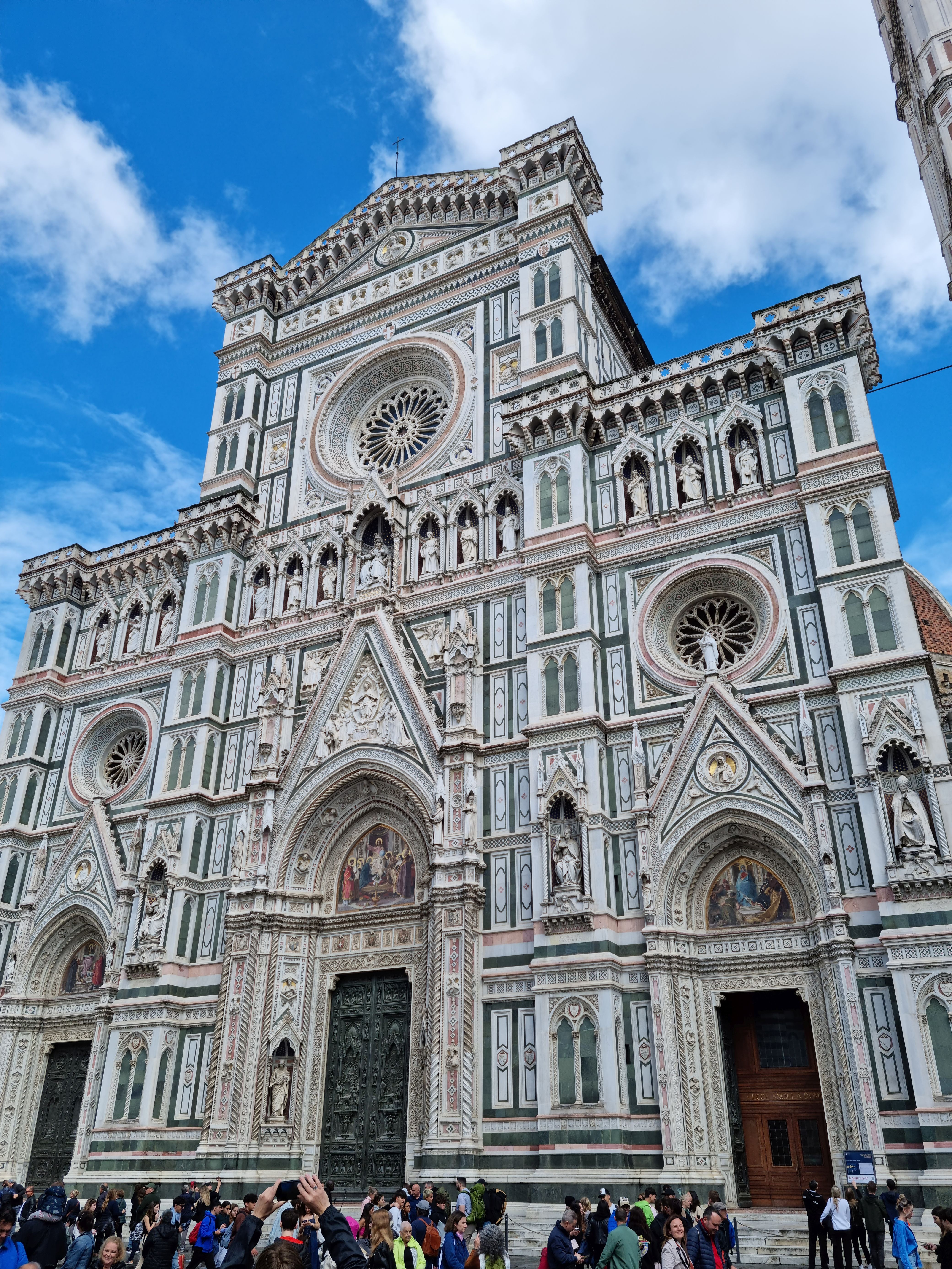 Katedra Santa Maria del Fiore- gotycka fasada