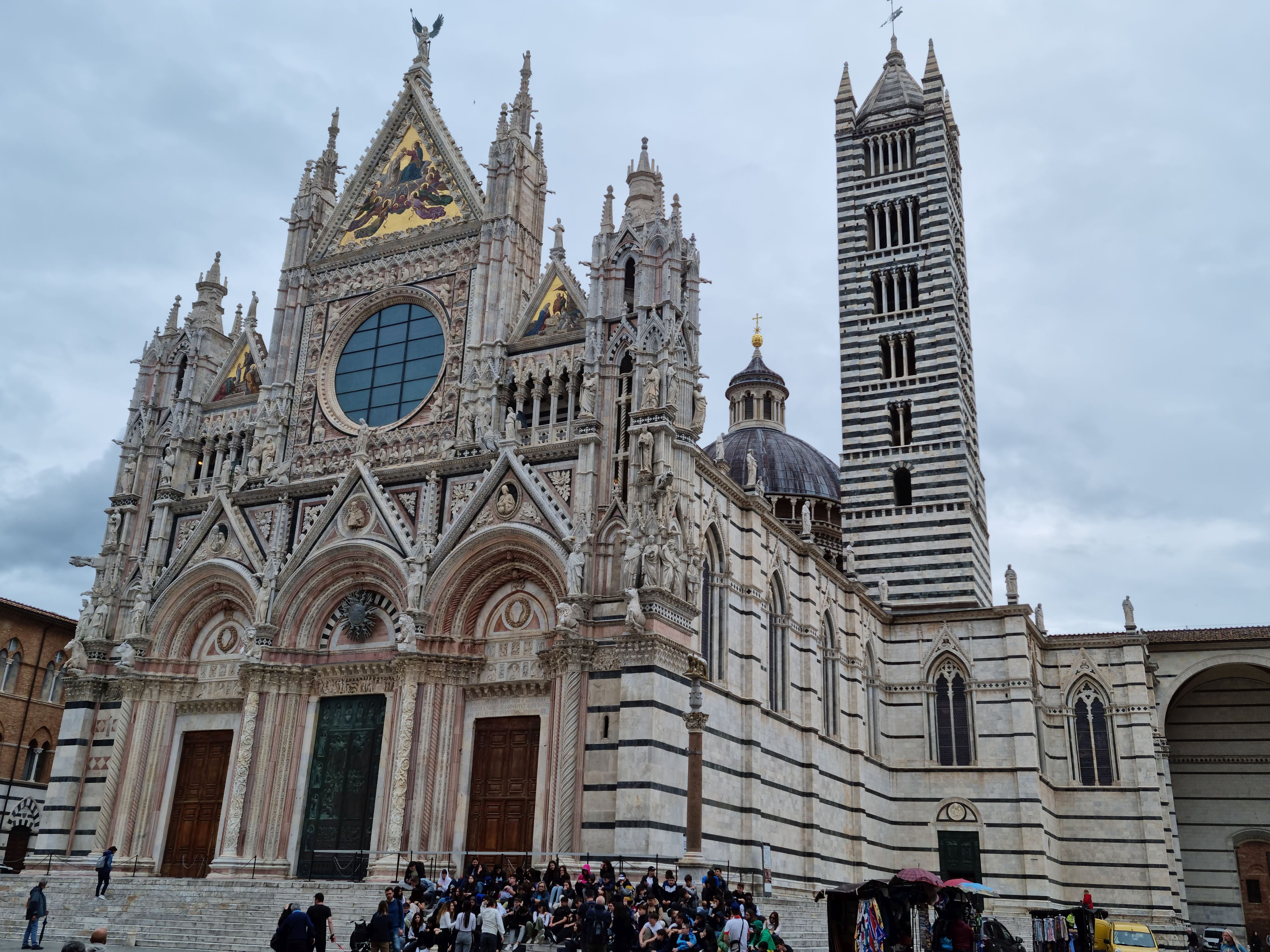 Gotycka katedra w Sienie